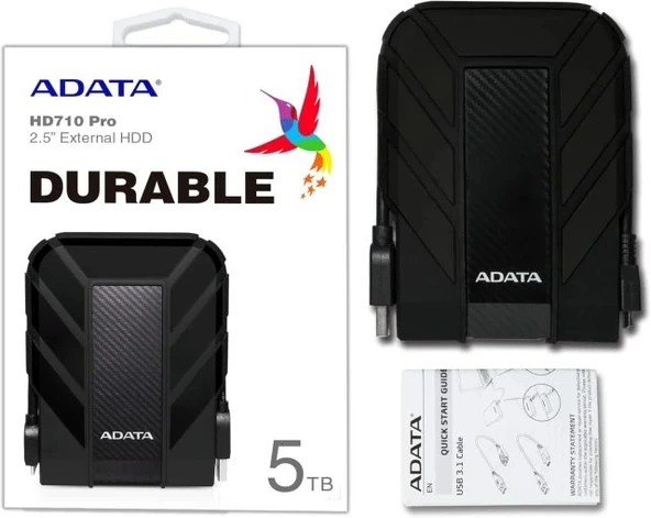ADATA HD710 Pro 5TB External Taşınabilir Sürücü - 4