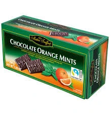 CHOCOLATE MINTS/ORANGE GUNZ portakal ve naneli pralin çikolata, 200 gr ürün görseli