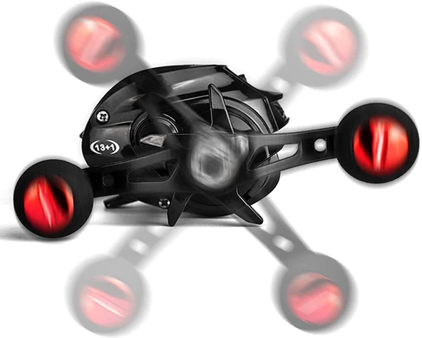 Valkyrie AE2000 Baitcasting Sol El Çıkrık 7:2:1 Olta Makinesi Motoru - 4