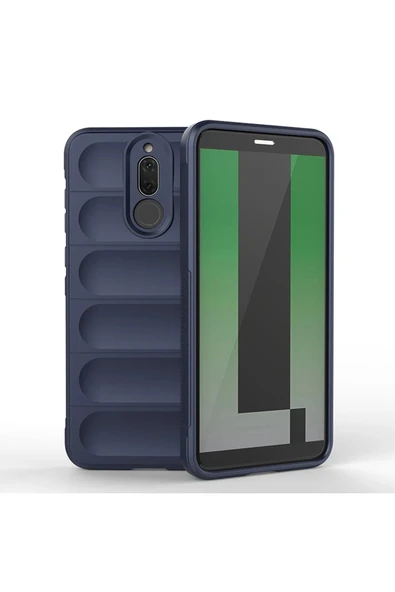 Huawei Mate 10 Lite Kılıf Optimum Silikon - Lacivert - 1