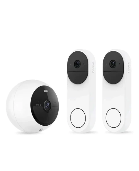 Noorio Ev Güvenlik Sistemi Görüntülü Kapı Zili x2 Smart Hub x1 ürün görseli