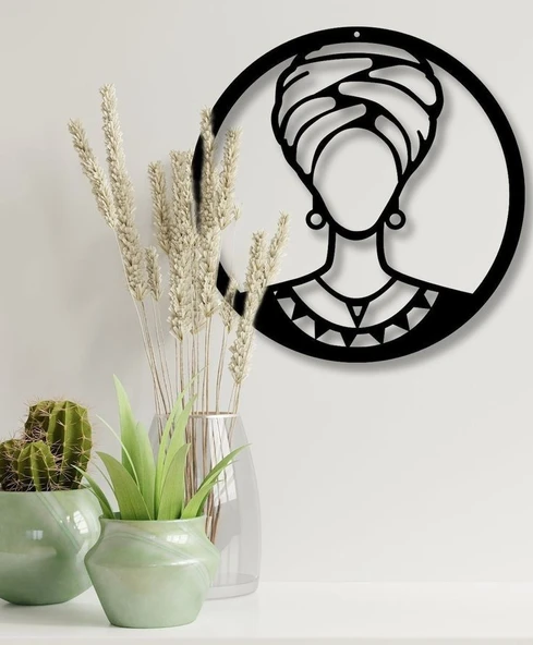 Afrika modern Ahşap Tasarimli dekor tablo ürün görseli