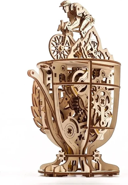 Ugears 3 Boyutlu Puzzle Bisikletçi - Resim 3