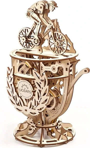 Ugears 3 Boyutlu Puzzle Bisikletçi - Resim 2