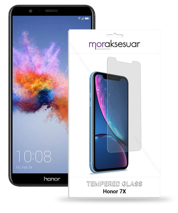 Honor 7X Temperli Kırılmaz Cam Ekran Koruyucu Sert