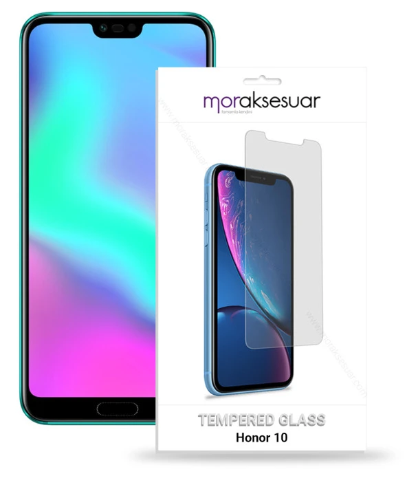 Honor 10 Temperli Kırılmaz Cam Ekran Koruyucu Sert