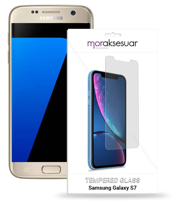 Samsung Galaxy S7 Temperli Kırılmaz Cam Ekran Koruyucu Sert