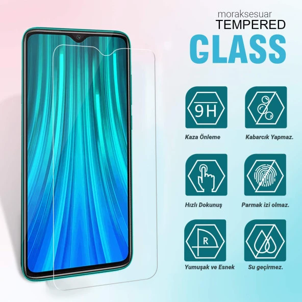 Xiaomi Mi 8 Temperli Kırılmaz Cam Ekran Koruyucu Sert - 5