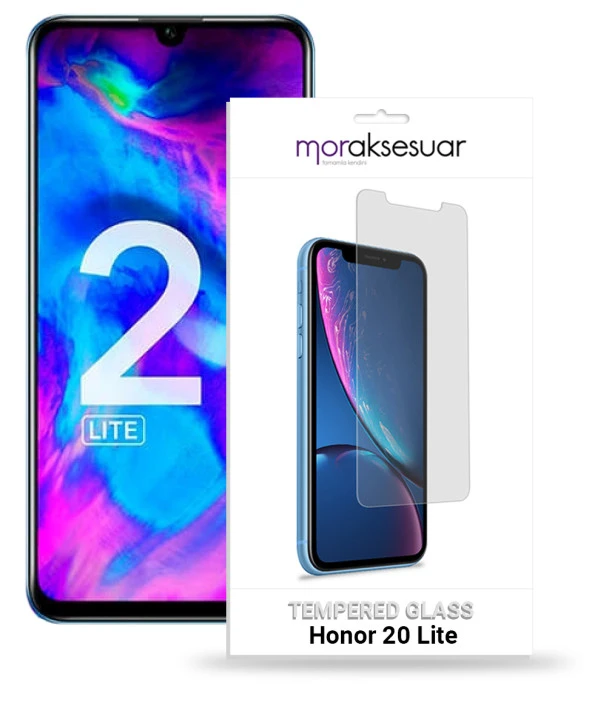 Honor 20 Lite Temperli Kırılmaz Cam Ekran Koruyucu Sert