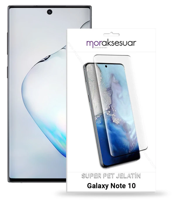 Samsung Galaxy Note 10 Ultra Pet Nano Gözenekli Film Ekran Koruyucu