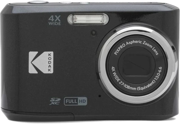 KODAK PIXPRO FZ45-BK 16MP Dijital Fotoğraf Makinesi - Resim 10