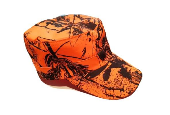 Castro Turuncu Desenli Avcı Şapkası ürün görseli 1