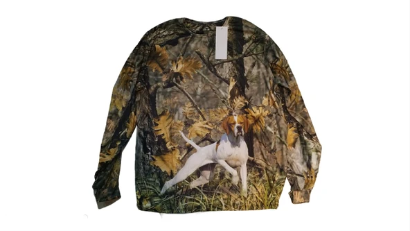 POİNTER DESENLİ UZUN KOLLU SWEATSHİRT - 2