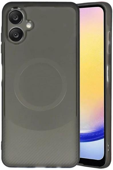 Samsung A06 Kılıf Maya Karbon Kapak - Siyah ürün görseli
