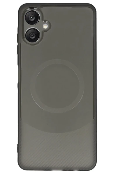Samsung A06 Kılıf Maya Karbon Kapak - Siyah - Resim 2