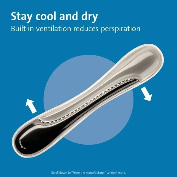 Kensington Duo Jel Fare ve Klavye Bilek Dinlendirme Paketi Seti - Resim 5