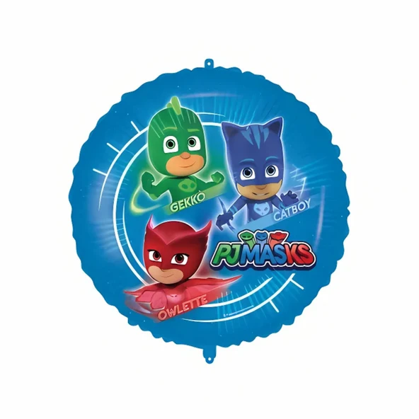 Pjmask Folyo Balon 18 inç 46 cm