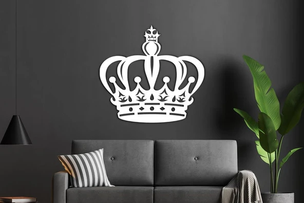 Taç Modern Tasarımlı Dekoratif dekor tablo