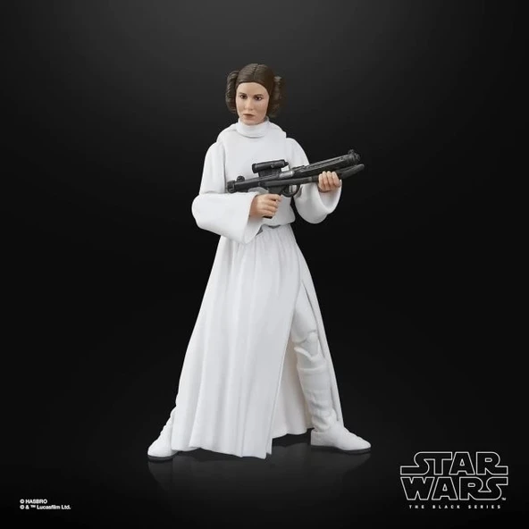 STAR WARS The Black Series Yeni Bir Umut Prenses Leia Organa Figürü - Resim 5