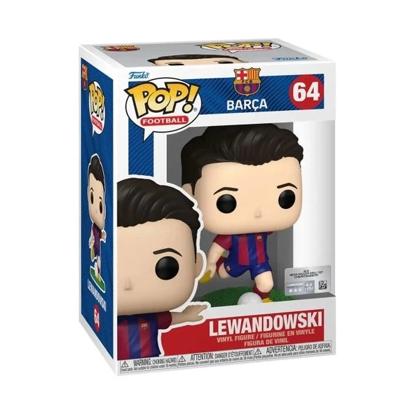Funko Pop! Football: Barcelona - Lewandowski Figürü ürün görseli