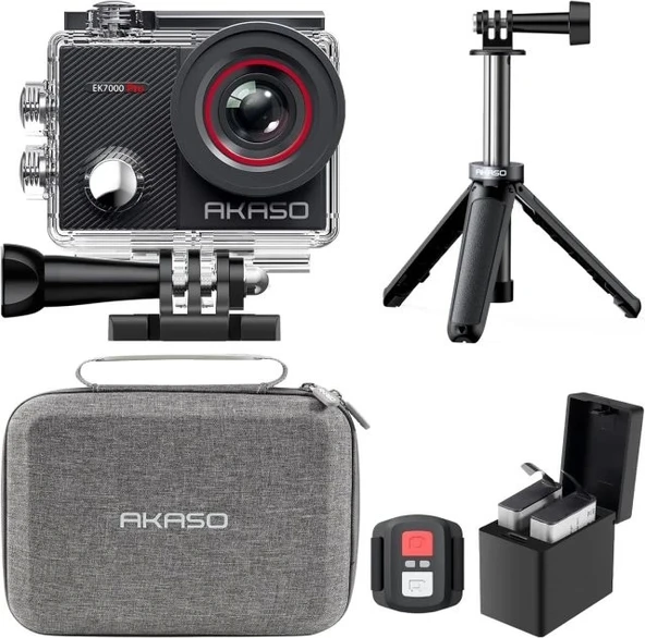 AKASO EK7000 Pro 4K Su Geçirmez Dokunmatik Ekranlı Aksiyon Kamerası ürün görseli