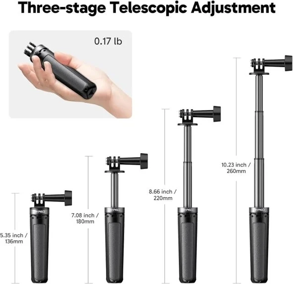 AKASO EK7000 Pro 4K Su Geçirmez Dokunmatik Ekranlı Aksiyon Kamerası - Resim 6