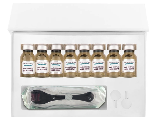 Bethantax Power Salmon DNA Mezotherapy Complex Serum 8’li Flakon  Saç ve Cilt Yenileyici Serum ürün görseli