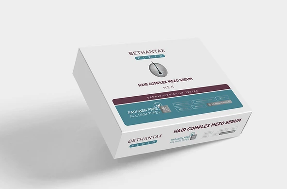 Bethantax Power Salmon DNA Mezotherapy Complex Serum 8’li Flakon  Saç ve Cilt Yenileyici Serum - Resim 2