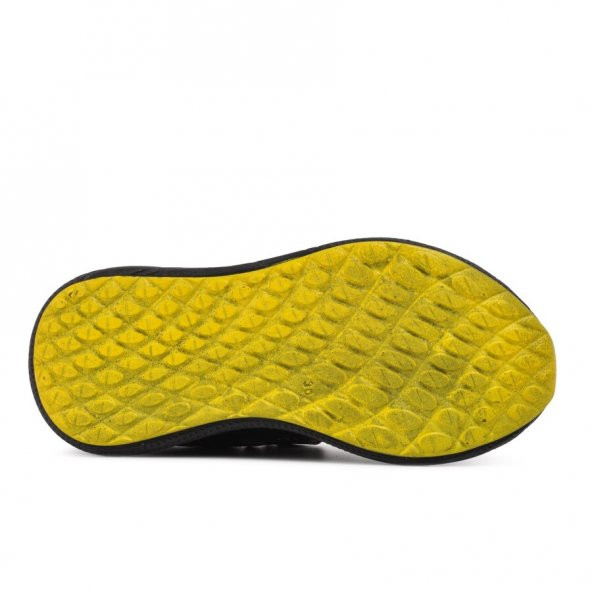 Haki-Siyah Çocuk Spor Ayakkabı - 4