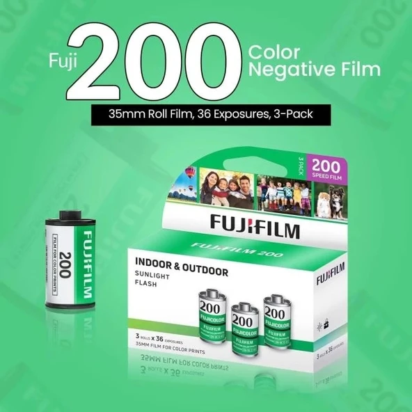 135 Fujifilm 200 Film Formatı Tip 35mm - 3