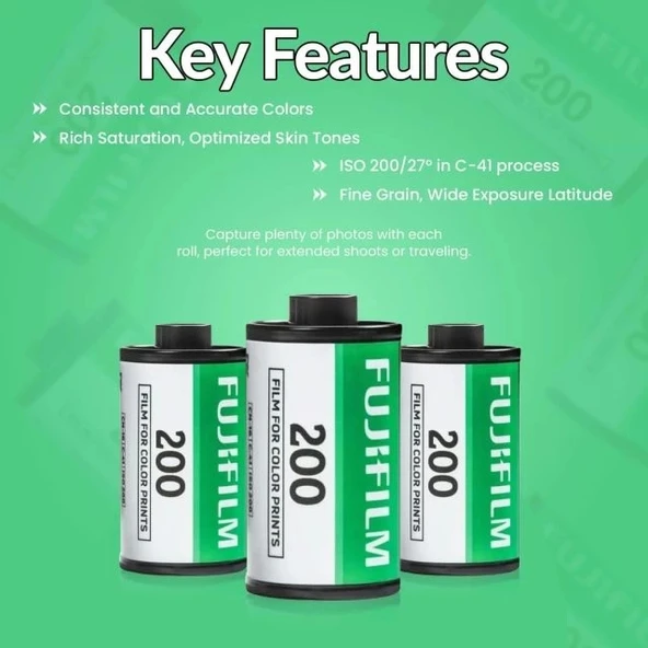 135 Fujifilm 200 Film Formatı Tip 35mm - 2
