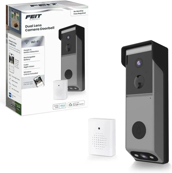 Feit Electric Akıllı Kapı Zili  Wi-Fi Kamera ürün görseli