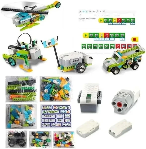 Generic JoviJon WeDo 2.0 Çekirdek Seti Programlanabilir Robotik Kiti - Resim 7