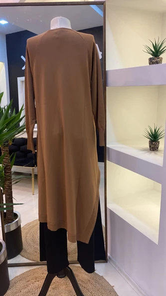 İnvee Triko Tunik Toprak 6001 - Resim 3