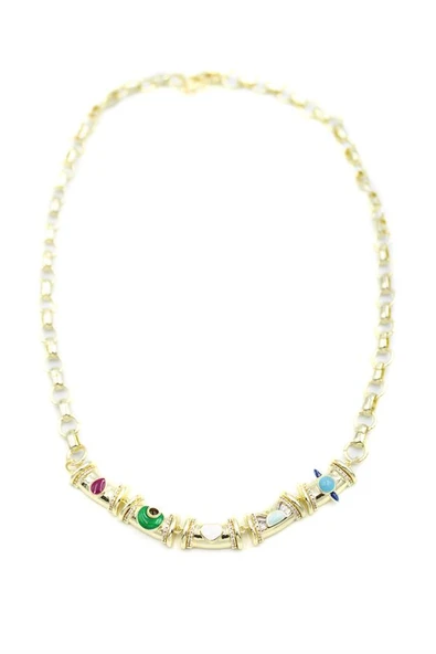 Simge Zincir Kolye - Altın - 2