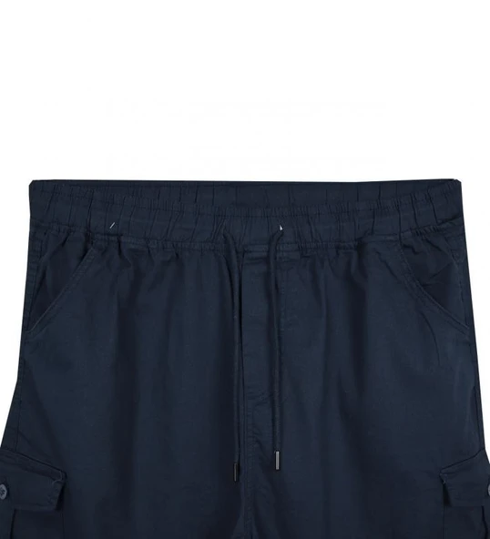 Kargo Cepli Büyük Beden Likralı Jogger Pantolon - 10