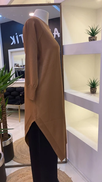 İnvee Triko Tunik Toprak 6001 - Resim 2