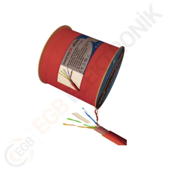 APRONX CAT6 DIŞ ORTAM KIRMIZI 305 METRE - 2
