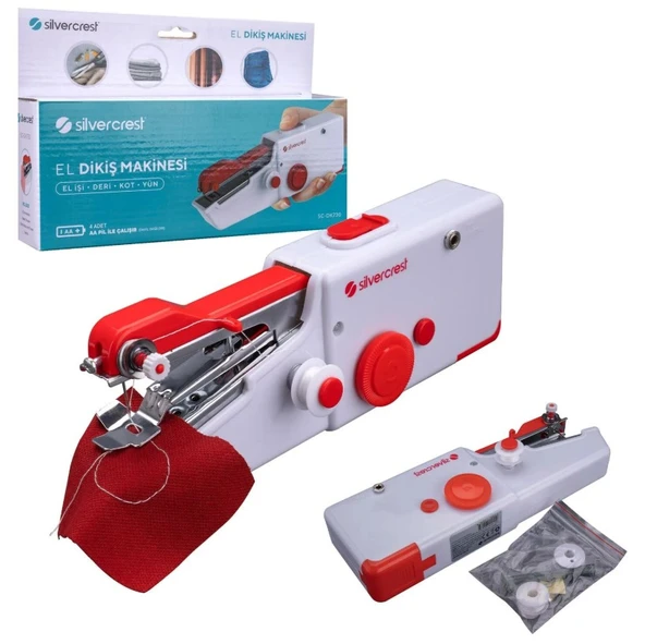 EL DİKİŞ MAKİNESİ PİLLİ SİLVER CREST SC-DK730