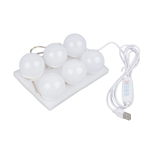 POWERMASTER PM-6687 6LI MAKYAJ AYNASI IŞIĞI - 2