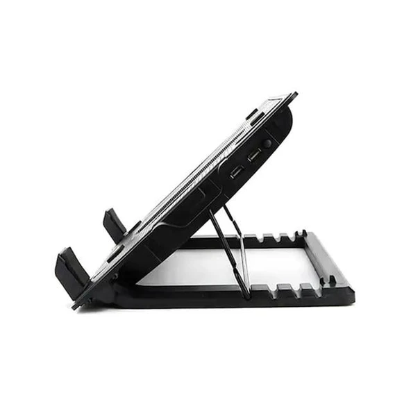 Powermaster NB339 120 Mm Tek Fanlı Işıklı Açma-Kapama Tuşlu Notebook Soğutucu - 3