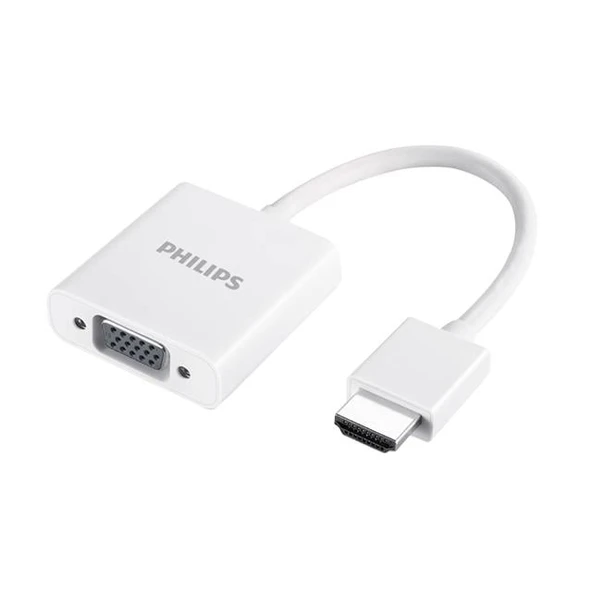 Philips SWR1620A/93 HDMI To Vga Laptop - Pc Monitör Görüntü Converter Çevirici (Projeksiyon Uyumlu) - 1