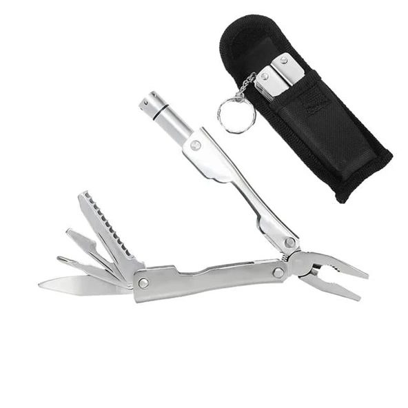 Sunup SN-20925 Çok Fonksiyonlu Pense - Fener - Çakı Seti