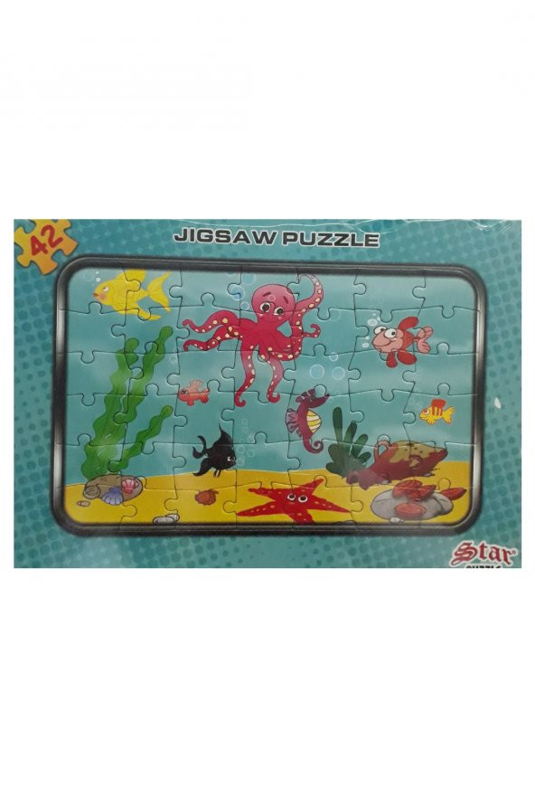Puzzle 42 Parçalık Deniz Temalı