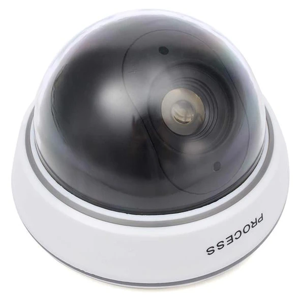 Powermaster PM-2001 Kırmızı Ledli Maket Dome Kamera - 1