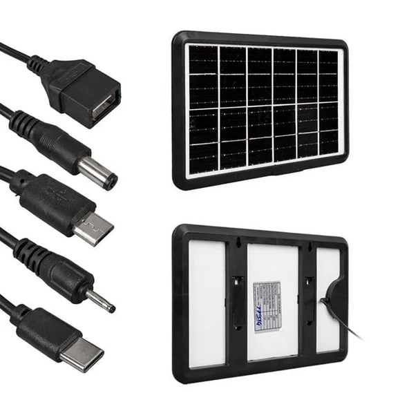 PowerMaster ZO-710 6 Volt 1.33 Amper 8 Watt Güneş Enerjili Şarj Cihazı Solar Panel - 2