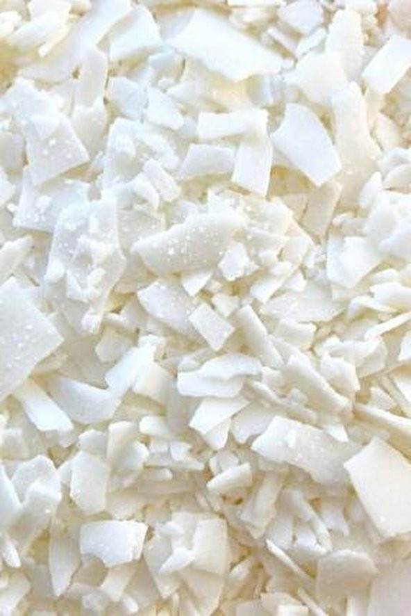 Beyaz Soya Parafini Soya Wax 250 gr 100 Doğal Bitkisel Parafin Mum Yapımı - 1