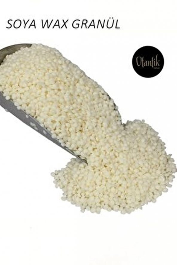 Beyaz Soya Parafini Soya Wax 250 gr 100 Doğal Bitkisel Parafin Mum Yapımı - 3
