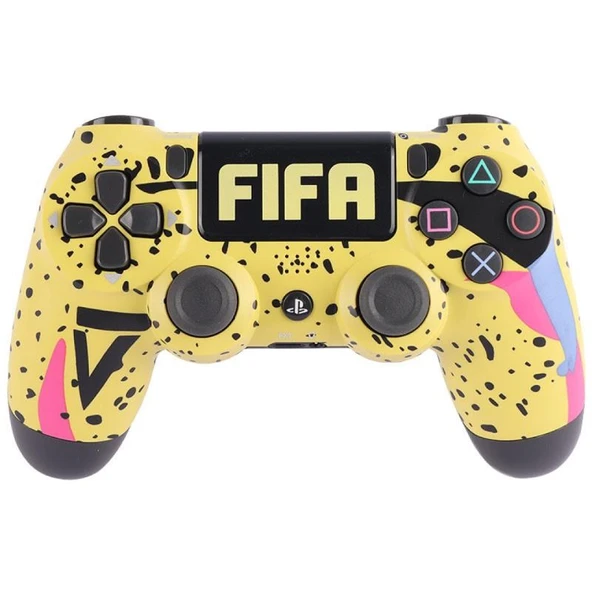 DualShock 4 V2 FIFA Ultimate Yellow ZCT2 Kablosuz PS4 Oyun Kolu - 1