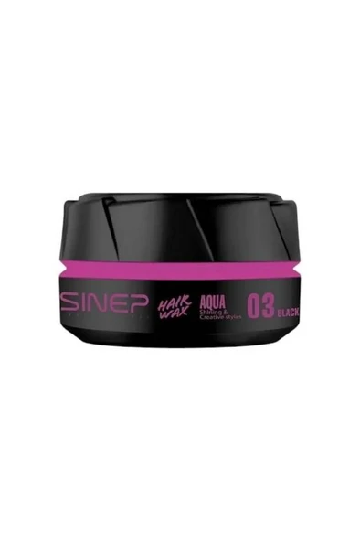 Sinep Yumuşak Tutuş Parlak Wax 03 Siyah 150 Ml ürün görseli